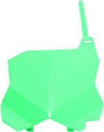 UFO Front Number Board For Kawasaki KX250 2021-2024 - Fluorescent Green