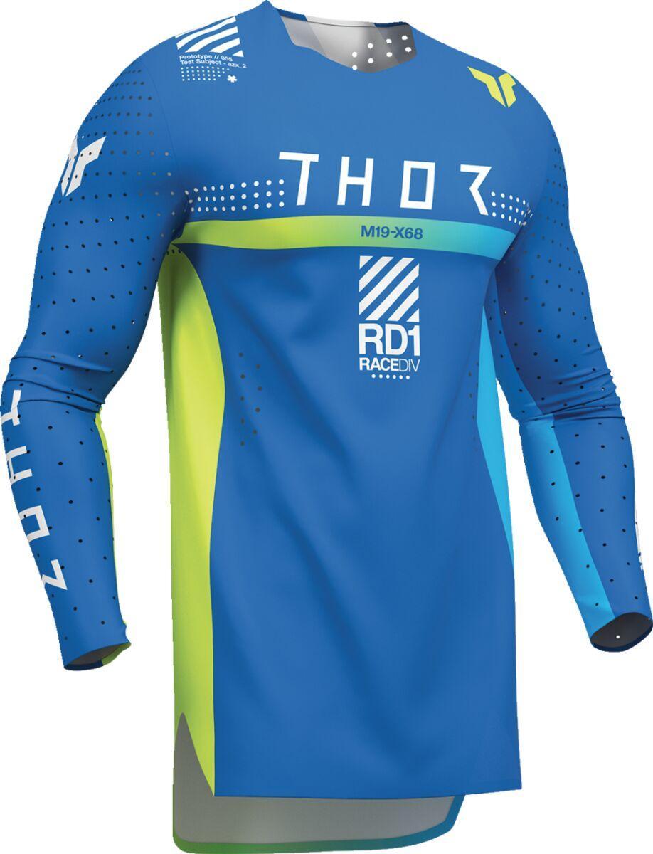 Thor Sportmode Synth Jersey - Blue/White/Yellow