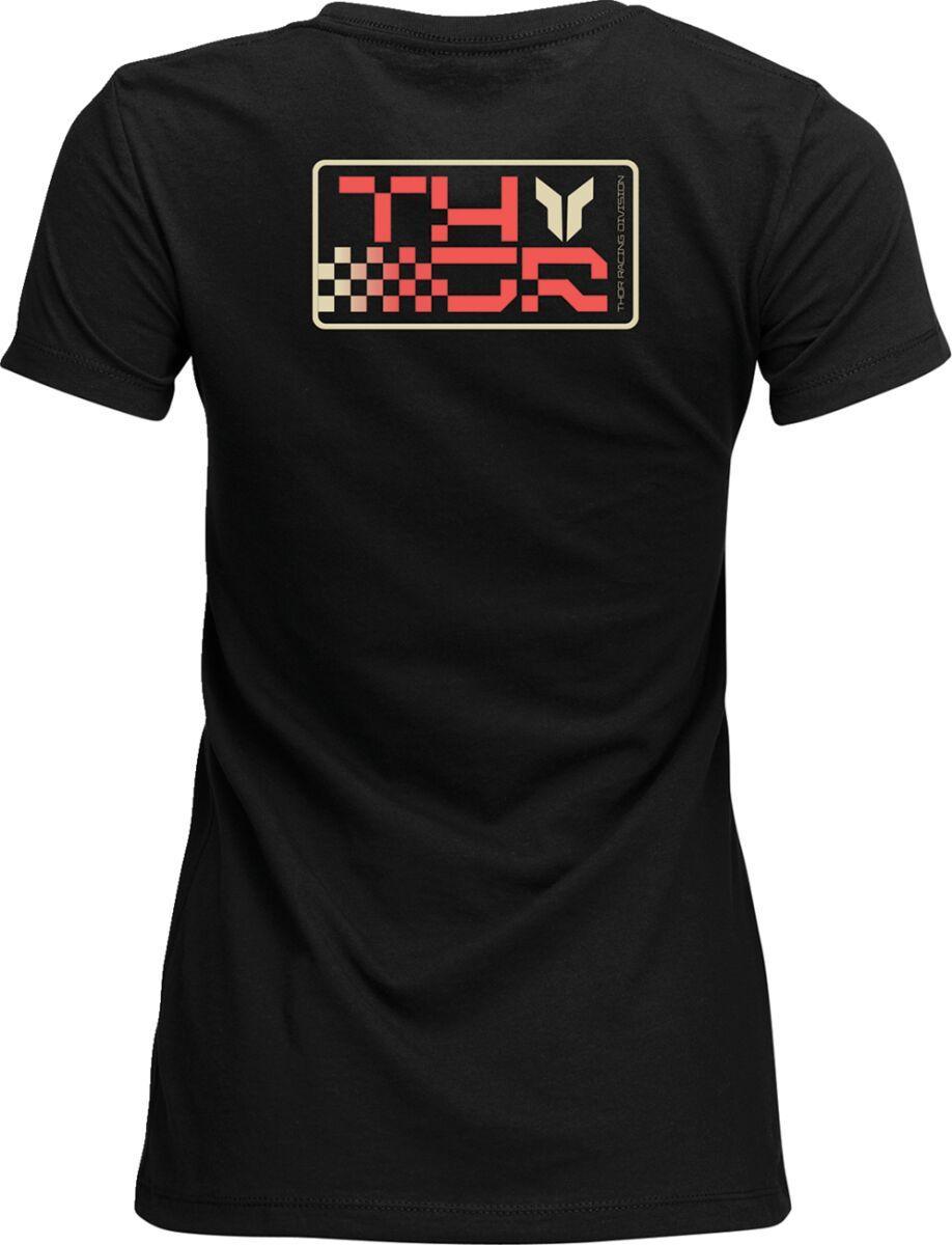 Thor Womens Adult Womens Vantage T-Shirt - Vintage Black