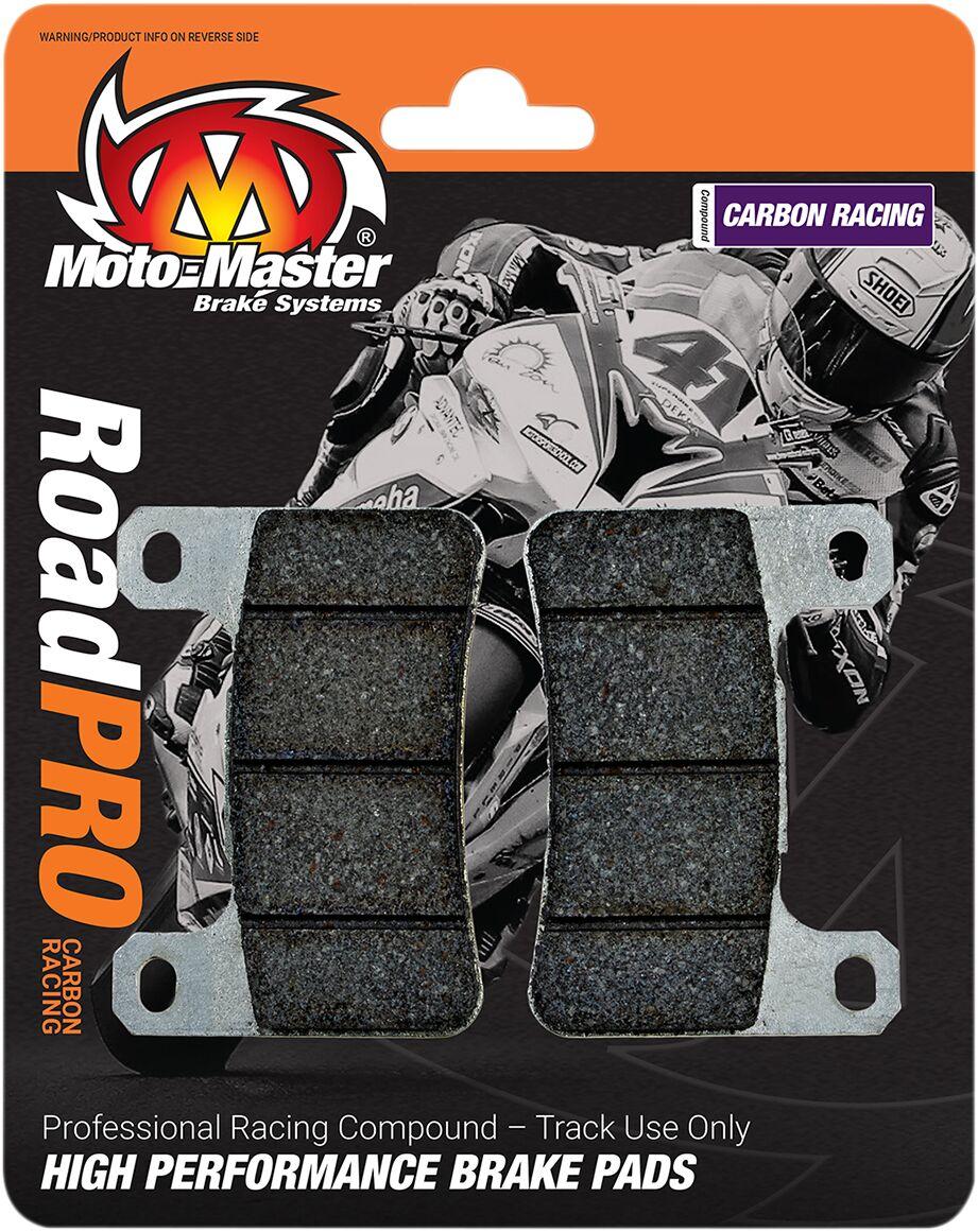Moto Master RoadPRO Carbon Racing Brake Pads For Ducati 1098 R 2008-2009 - Front
