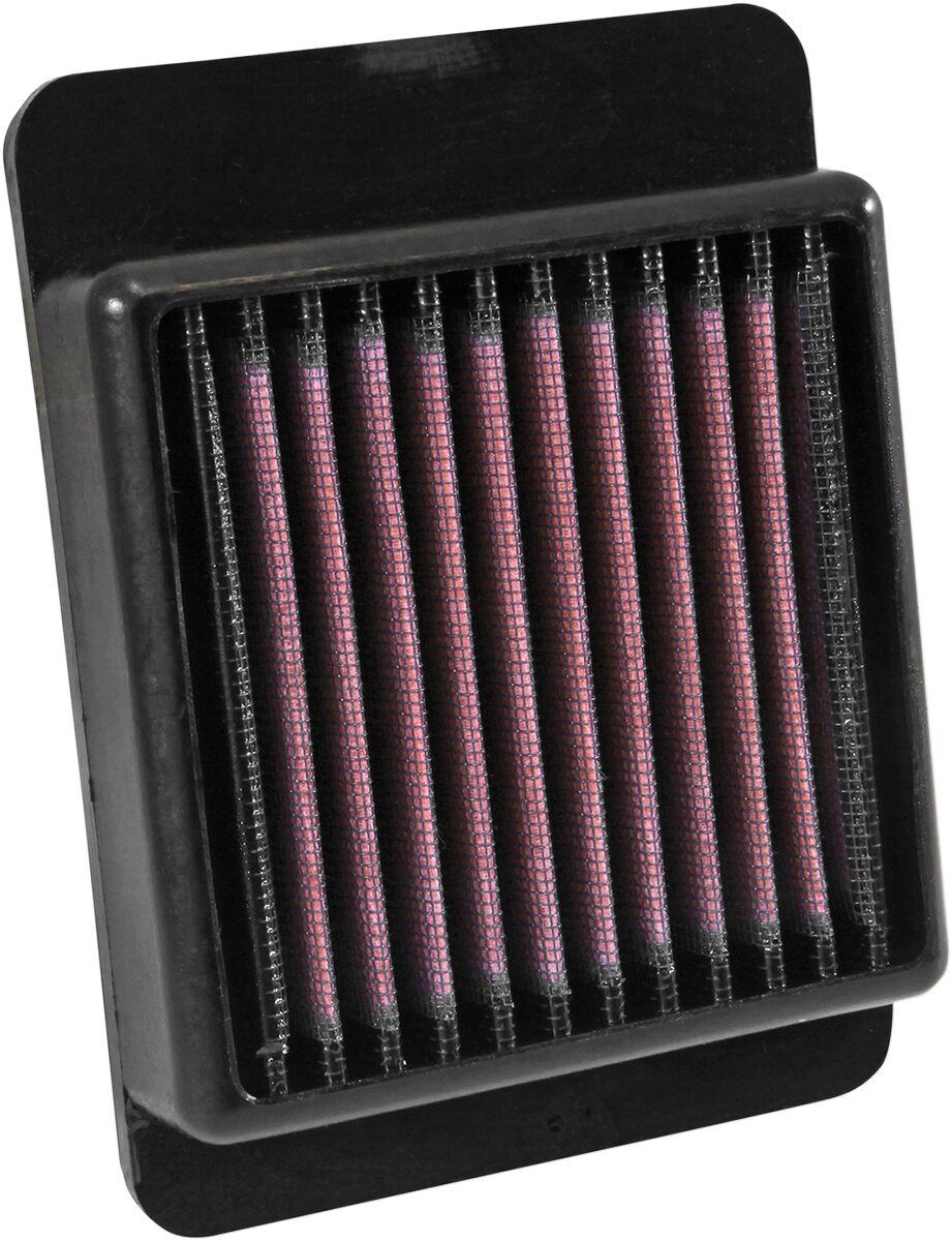 K&N High Flow Air Filter For Suzuki GSX-R 125 2017-2024 - Black Red