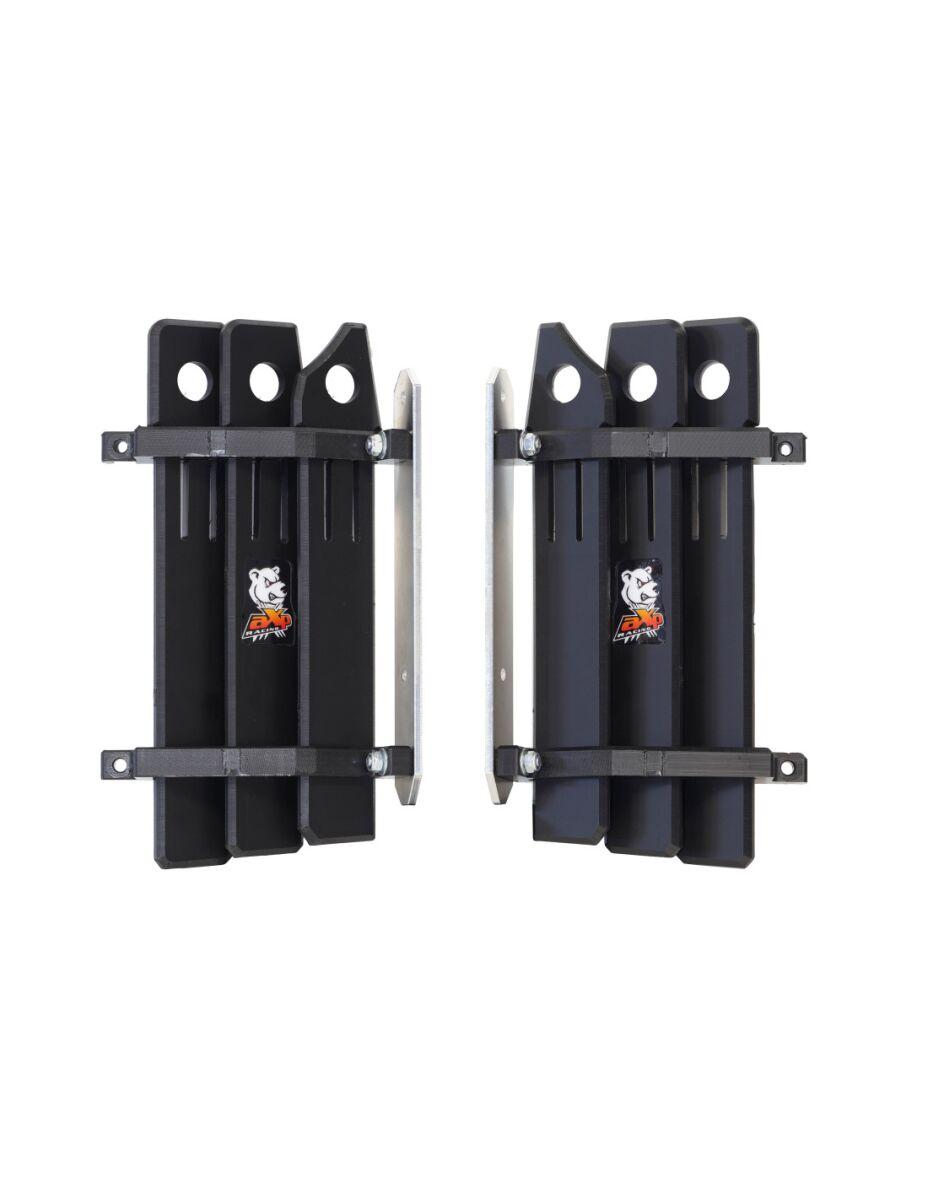 AXP HDPE Radiator Braces For Ducati Desmo 450 EDS 2026 - Black