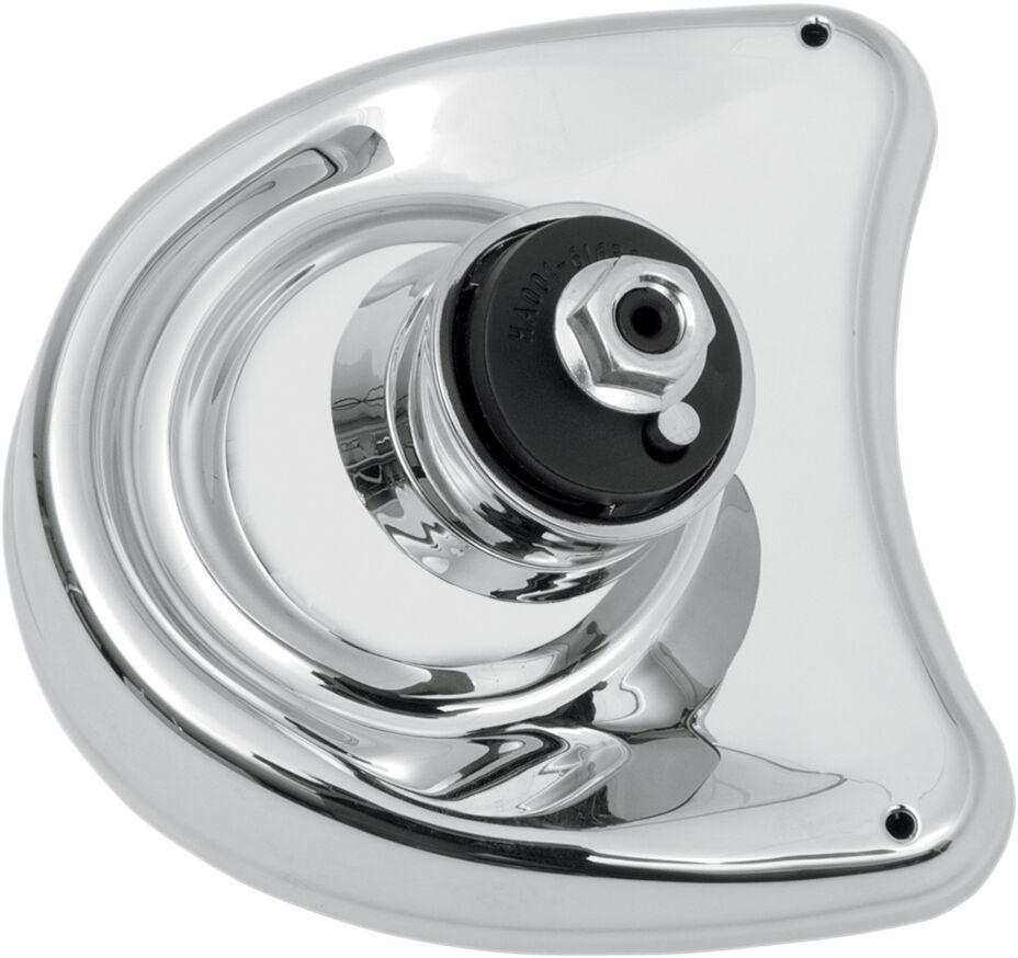 Drag Specialties Fairing Mount Mirror For Harley Davidson FLHR 1340 1996-1998 - Chrome Silver