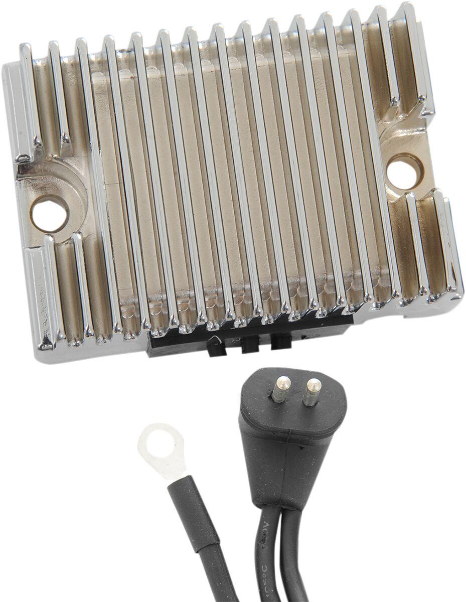 Drag Specialties Solid-State Regulator For Harley Davidson FLH 1340 1981-1984 - Chrome