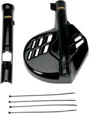 Maier Fork & Brake Disc Guard Kit For Honda CR125 1985-1989 - Black