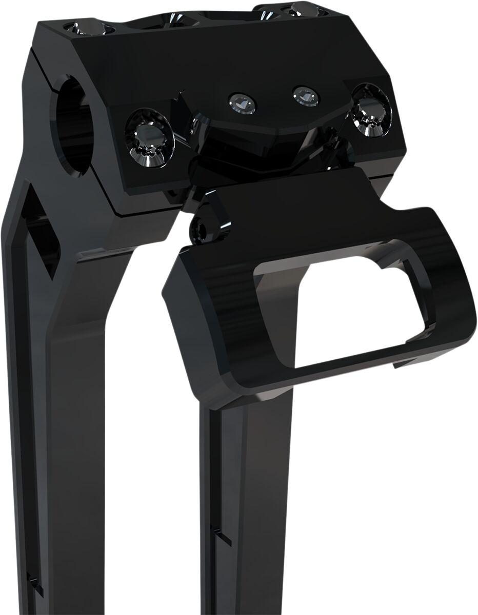 LA Choppers M8 Softail Gauge Mount For Performance Risers For Harley Davidson FLDE 1750 ABS 2018-2020 - Black
