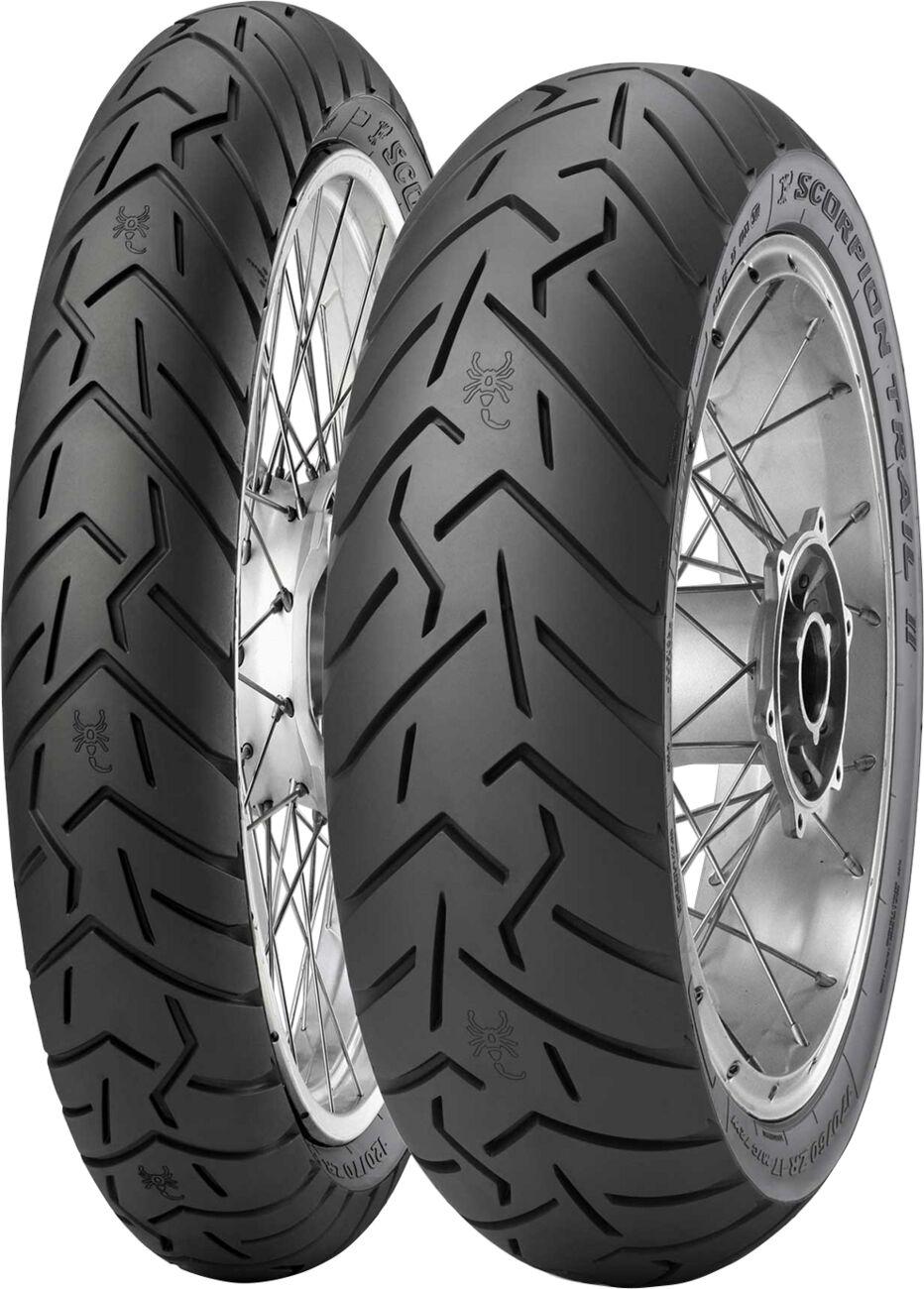 Pirelli Scorpion Trail II Front Tyre Blackwall TL 54V 90 90-21"