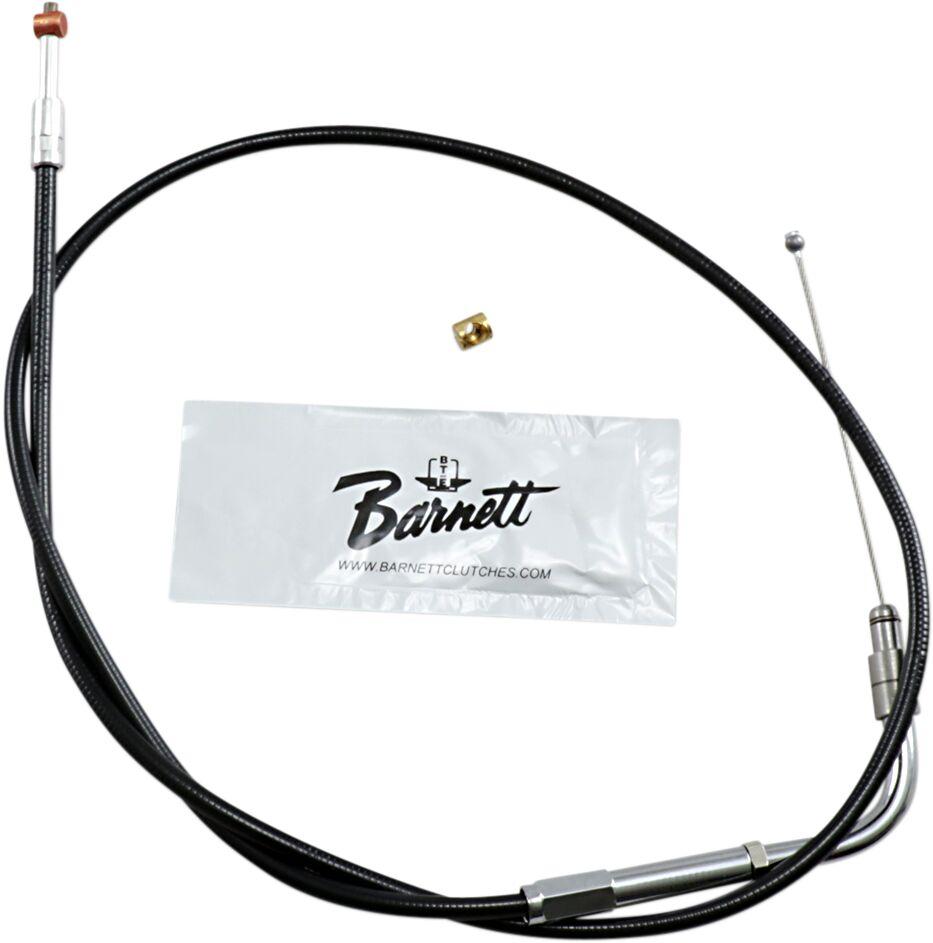 Barnett  Vinyl Throttle Idle Cable For Harley Davidson VRSCA 1130 2003-2006 76 cm (30") - Black
