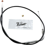 Barnett  Vinyl Throttle Idle Cable For Harley Davidson VRSCA 1130 2003-2006 76 cm (30") - Black