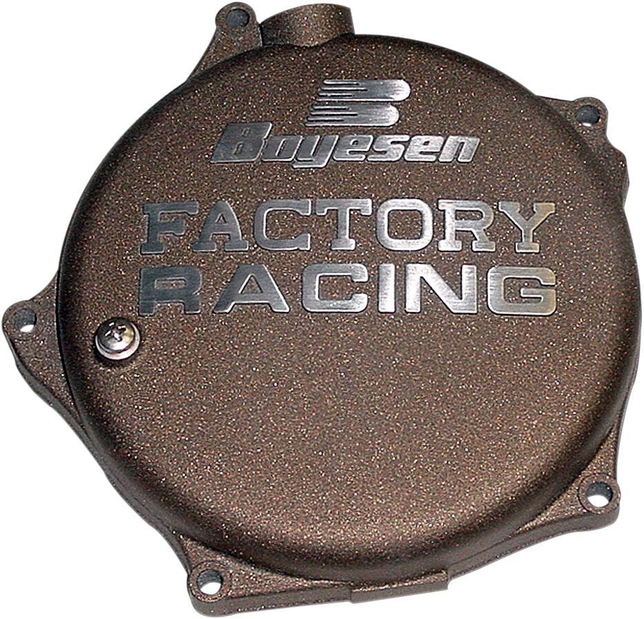 Boyesen Factory Clutch Cover For Kawasaki KXF250 2004-2008 - Magnesium