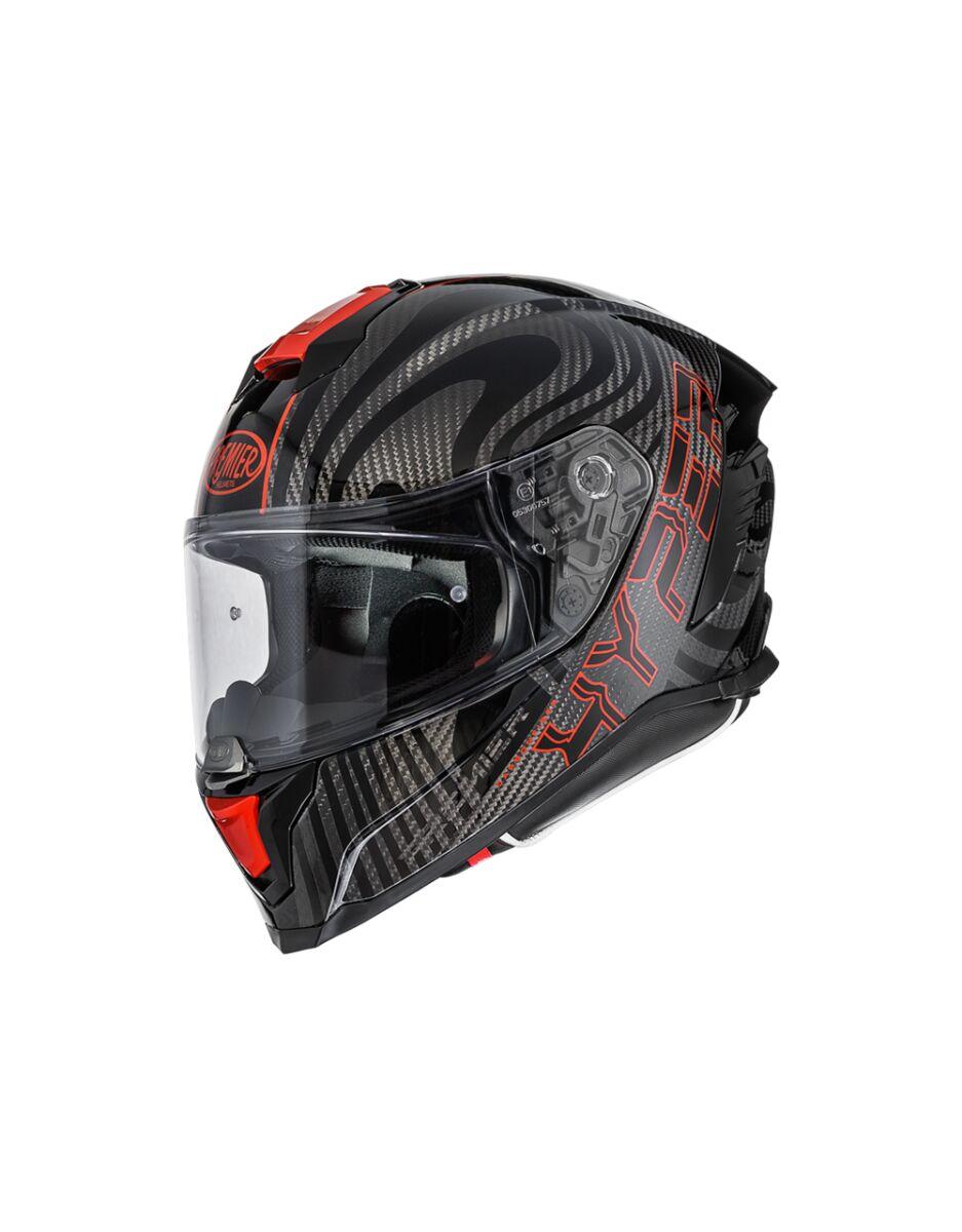 Premier Hyper Carbon PS Helmet - Black/Red