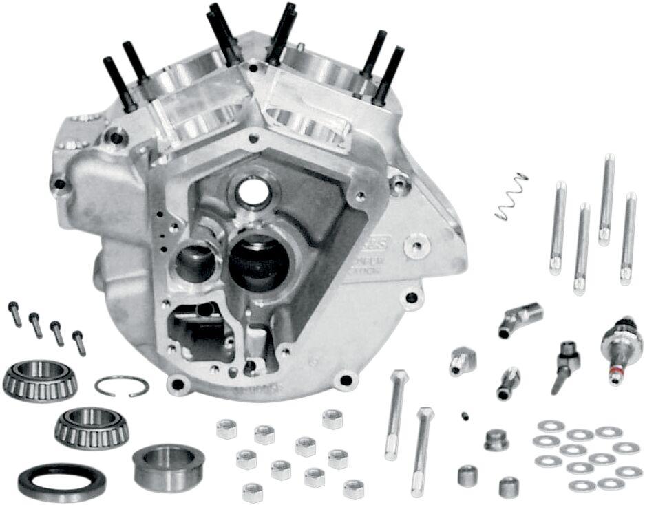 S&S Cycle Super Stock Alternator Style Engine Case For Harley Davidson FL 1200 1970-1977 - Raw