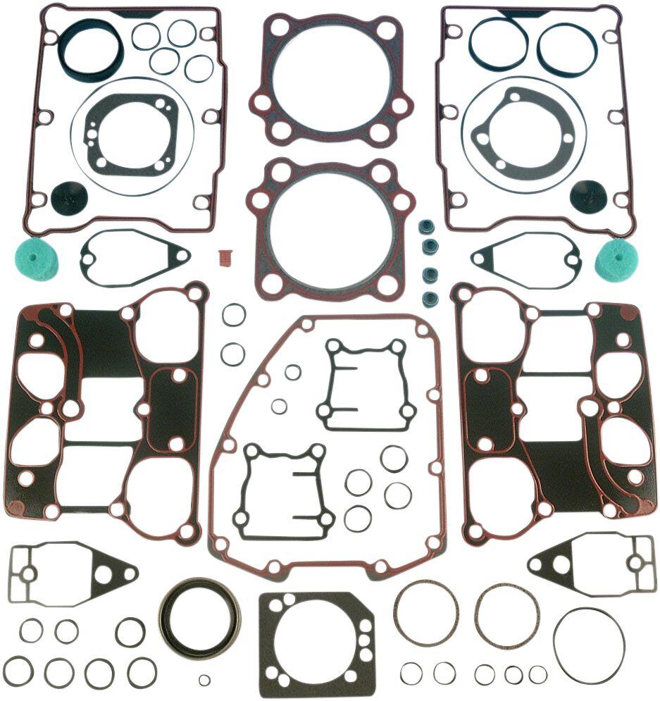 James Complete Motor Engine Gasket Kit For Harley Davidson FLHR 1450 2003