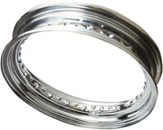 Drag Specialties 16" Chrome Steel SMV Rim For Harley Davidson FL 1200 1970-1972 16x3 - Silver