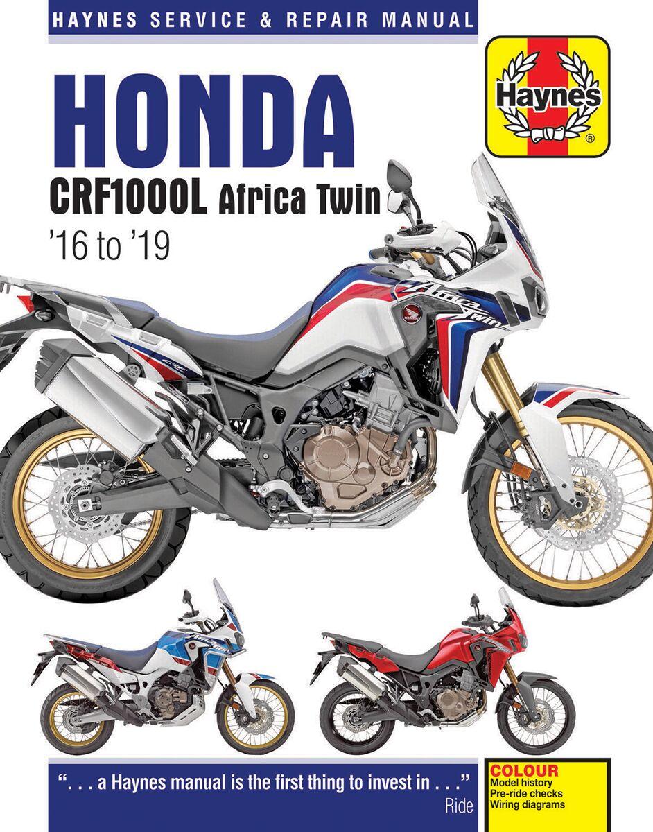 Haynes Repair Manual For Honda CRF1000 L 2016-2019