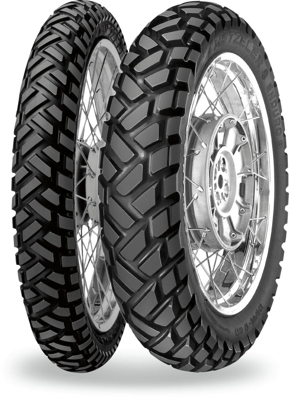 Metzeler Enduro 3 Sahara Dual-Sport Rear Tyre Blackwall  65S 130 80-17"
