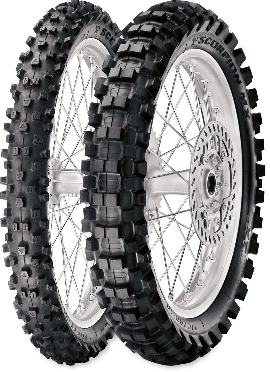 Pirelli Scorpion MX eXTRA-X/J Rear Tyre Blackwall 66M 120/90-19"