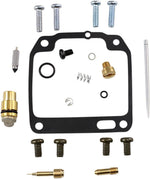 Parts Unlimited Carburettor Repair Kit For Suzuki GN 125 1994-1997 - Black Gold Silver