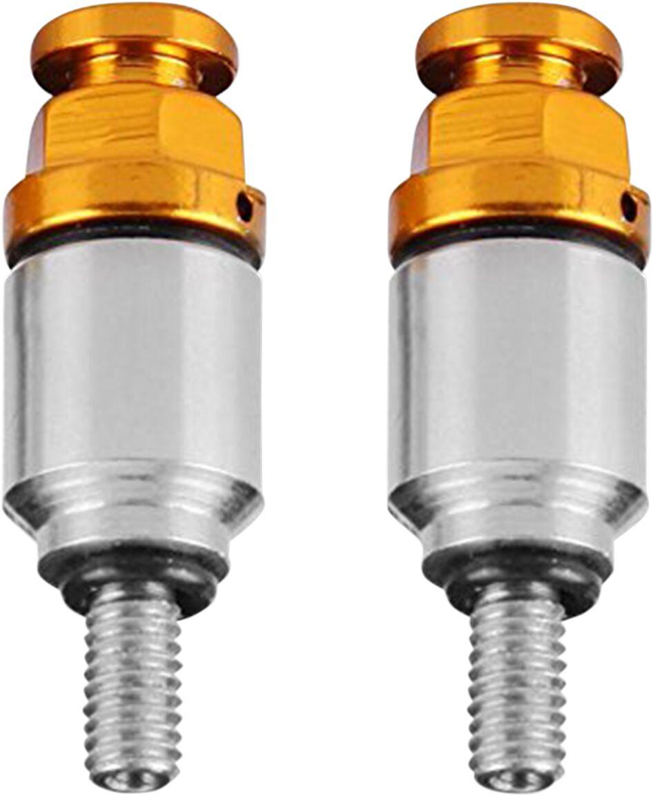 KSX Fork Air Bleeders For Showa/KYB Forks - Gold/Silver