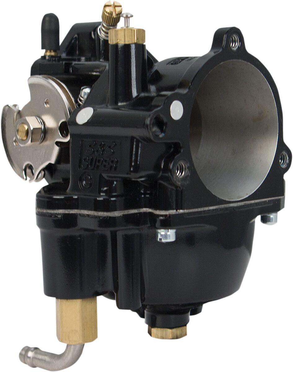 S&S Cycle Super G Carburettor For Harley Davidson FL 1200 1955-1977 - Black