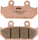 SBS MS Maxi Sintered Rear Brake Pads For Suzuki AN 400 Burgman 2007-2009