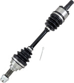 Moose Racing Complete Axle Kit For Kawasaki KVF360 2X4 2003-2008 Front Left - Black Chrome