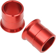 Scar Wheel Spacers For Kawasaki KX250 2006-2008 Front - Red