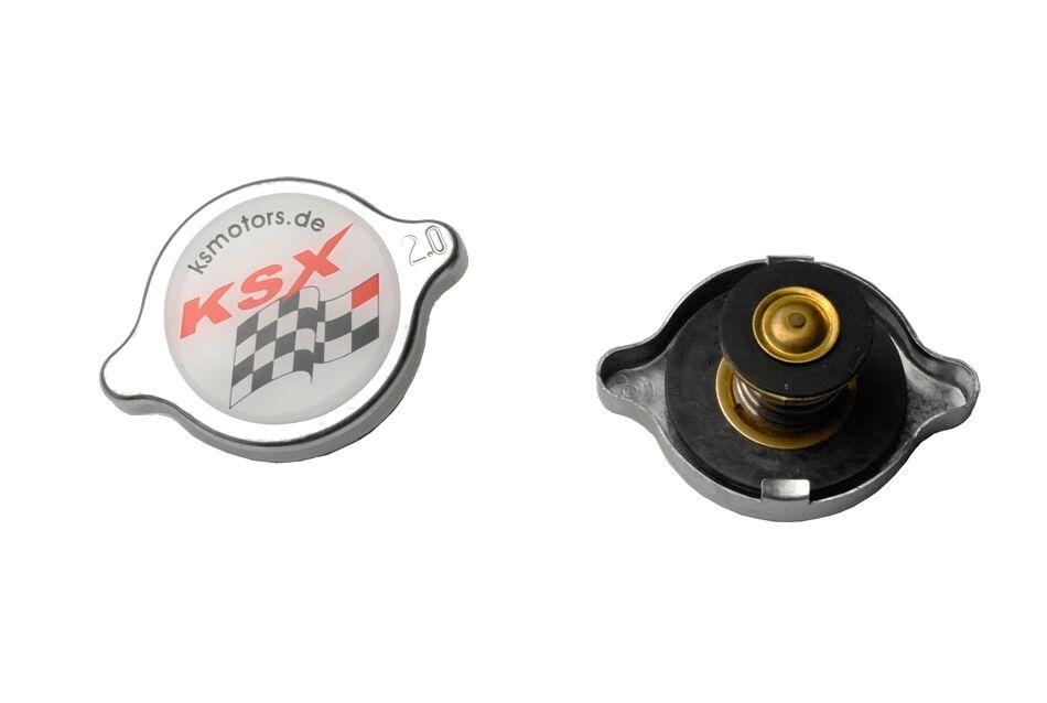 KSX Radiator Cap For KTM  EXC125 2008-2016 - Silver