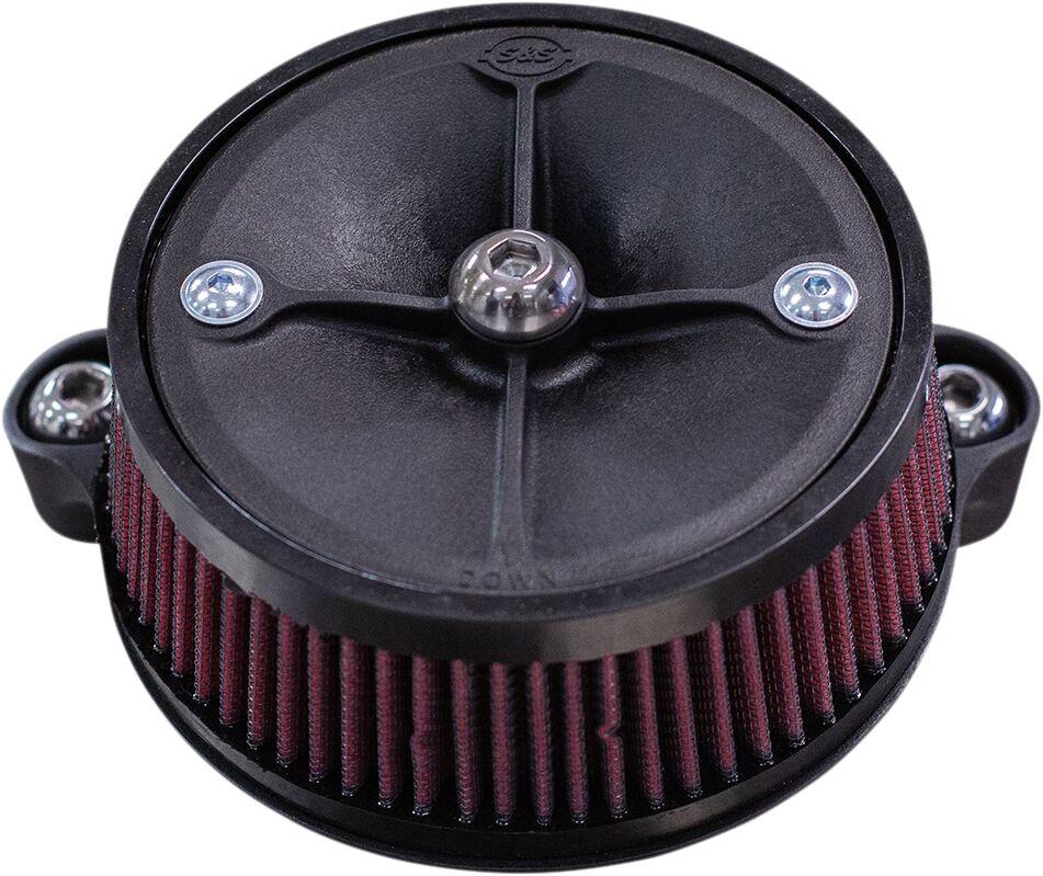 S&S Cycle Super Stock Stealth Air Cleaner Kit For Harley Davidson FLDE 1750 2018-2020 - Black