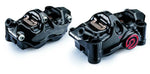 Brembo 484 Cafe Racer Upgrade Brake Caliper Kit For Ducati 1098 2007-2008 Fits Front Left And Right - Black/Red