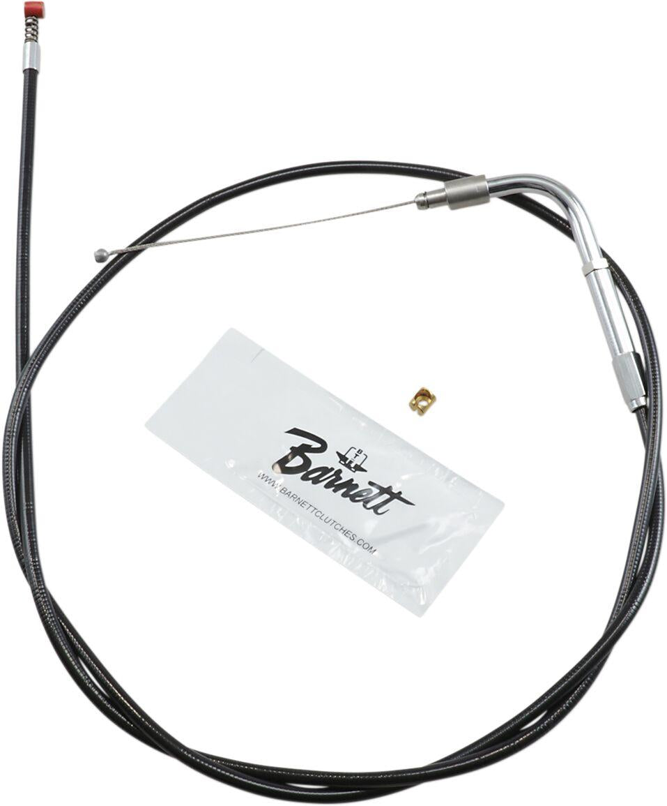 Barnett  Vinyl Throttle Idle Cable For Harley Davidson FLHR 1340 1996-1998 106.5 cm (42") - Black