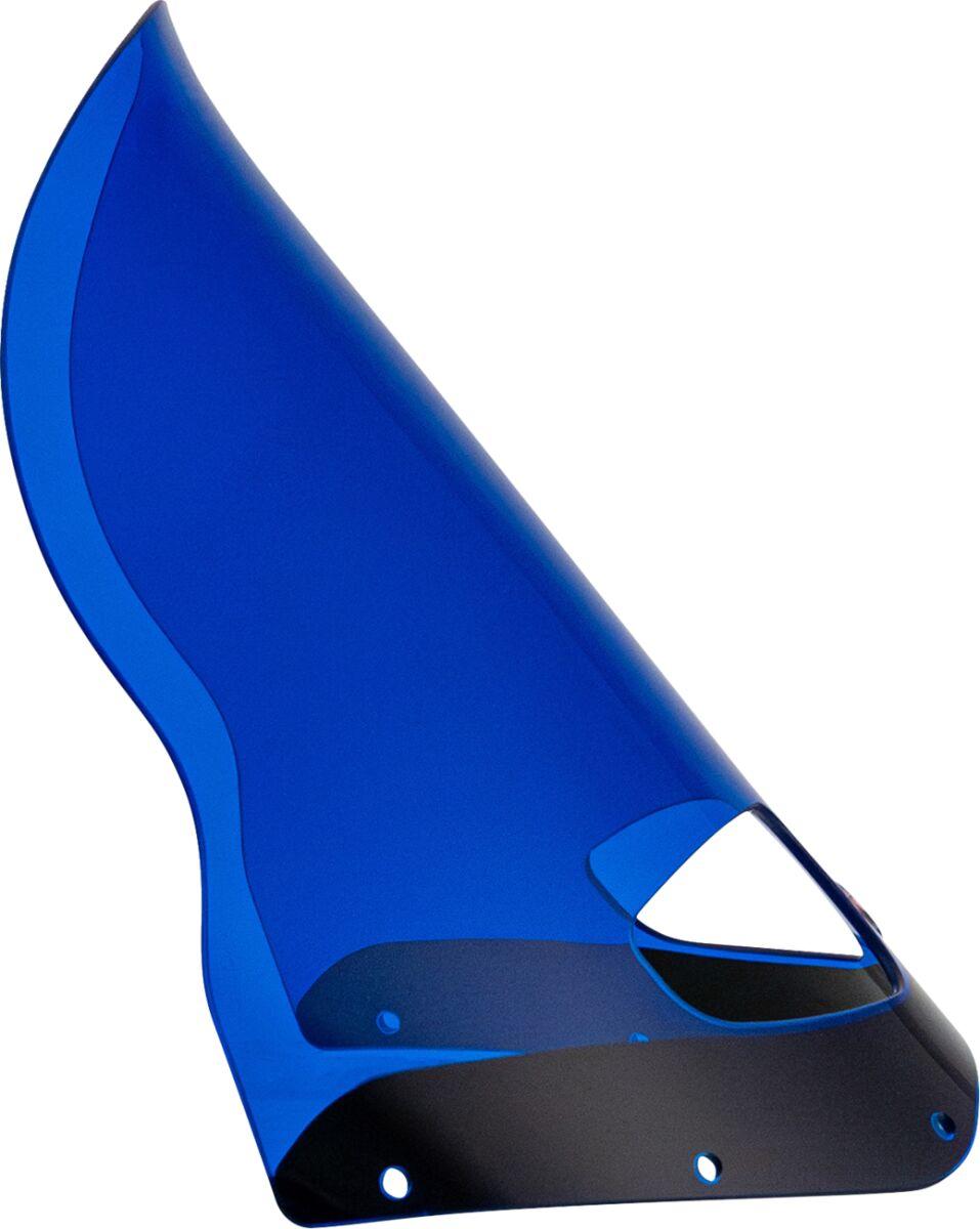 Klock Werks Kolor Flare Windshield For Road Warrior Fairing 38 cm (15") - Blue
