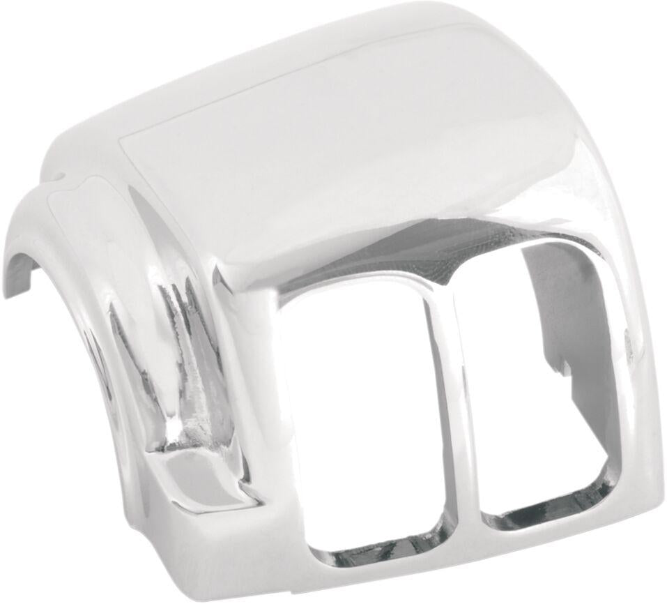 Drag Specialties Handlebar Switch Housing Kit For Harley Davidson FLD 1690 2012-2013 Left Upper - Chrome