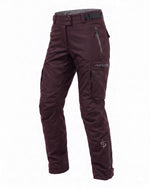 Spada Duel Cargo Ladies Motorcycle Trousers - Short Leg - Port Red