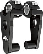 Rox Speed FX Elite Pivoting Handlebar Risers For 7/8" & 1-1/8" Handlebars 88.9mm (3-1/2") - Black