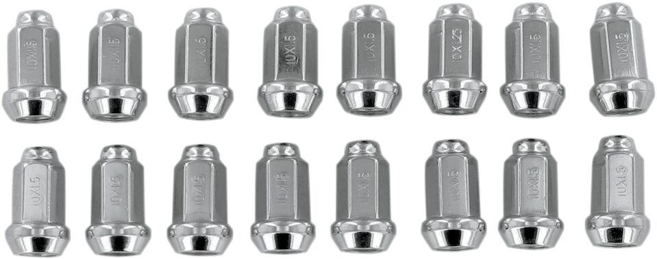 ITP Lug Nuts For Can Am DS 450 EFI 2x4 2008-2015 - Chrome/Silver