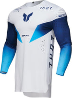 Thor Sportmode Strike Jersey - Blue Navy White