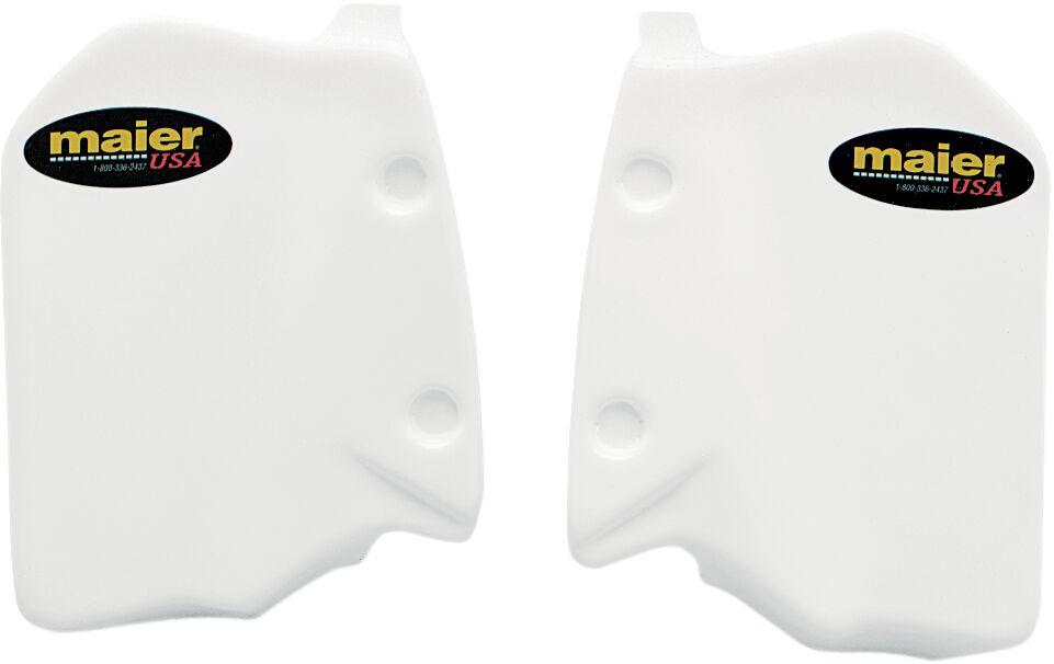 Maier Radiator Scoops For Honda ATC350 X 1985-1986 - White