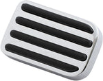 Drag Specialties Chrome Brake Pedal Cover For Harley Davidson FLST 1340 1987-1990 - Black Chrome