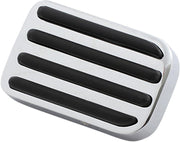 Drag Specialties Chrome Brake Pedal Cover For Harley Davidson FLST 1340 1987-1990 - Black Chrome