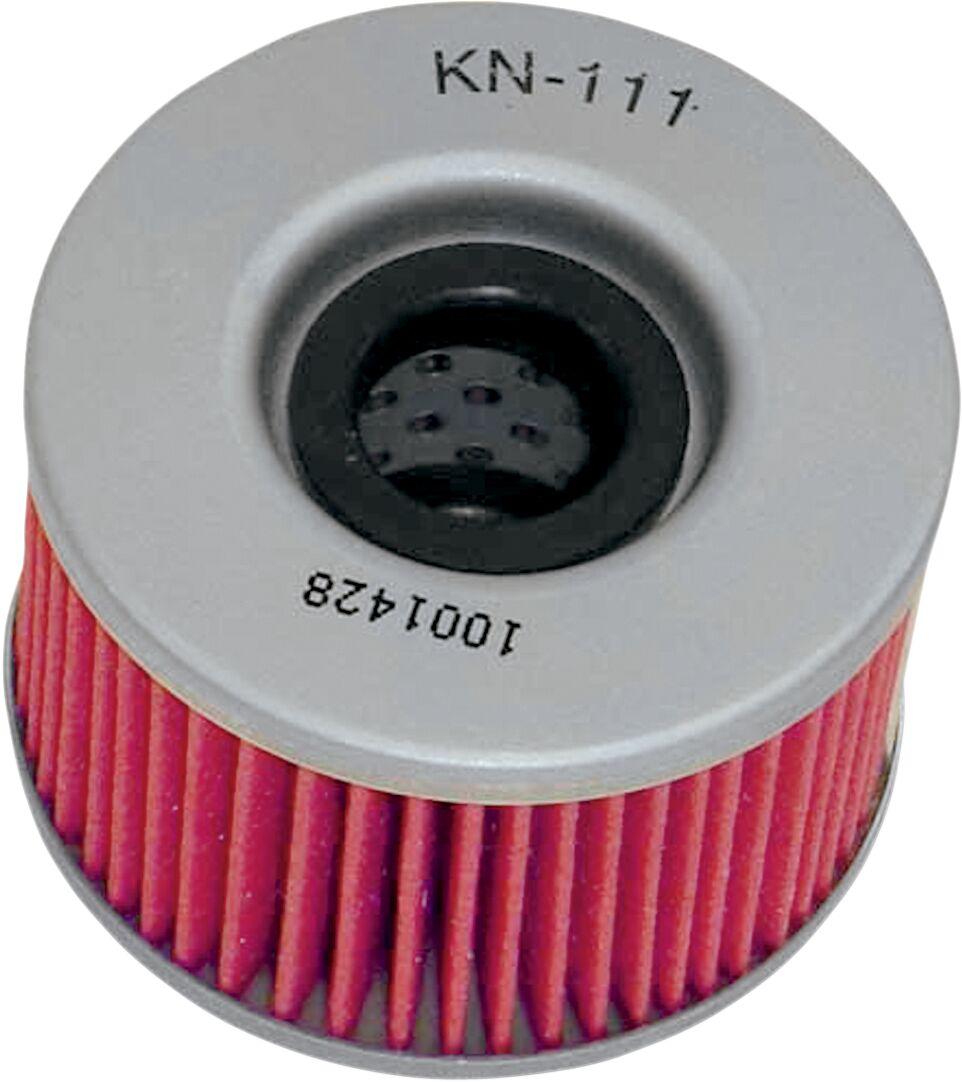 K&N Performance Oil Filter For Honda CB 250 N 1978-1981 - Red Silver