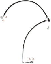 Magnum Shielding XR Lower Brake Hose For Harley Davidson FLS 1690 2012-2017 Front Lower 51.5 cm (20-1 4") - Black Chrome