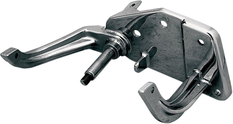 Drag Specialties Rear Brake Lever Mounting Bracket For Harley Davidson FLST 1340 1987-1990 - Chrome