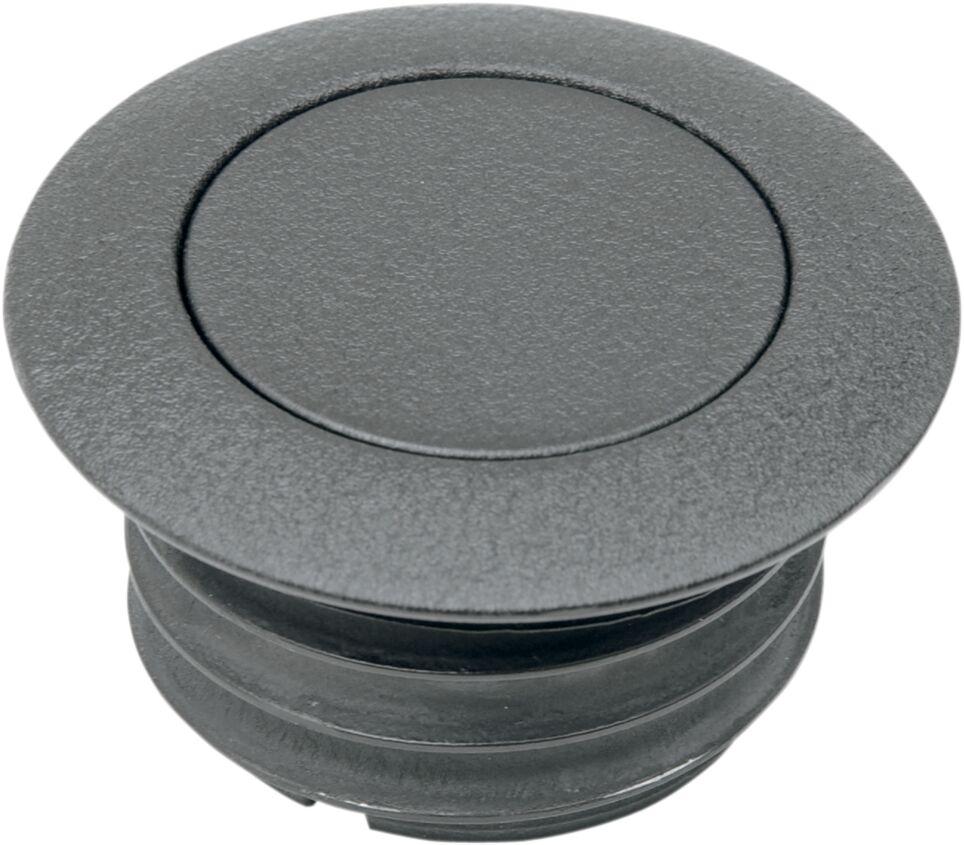 Drag Specialties Pop-Up Fuel Cap For Harley Davidson FLH 1340 1982-1984 - Black Wrinkle