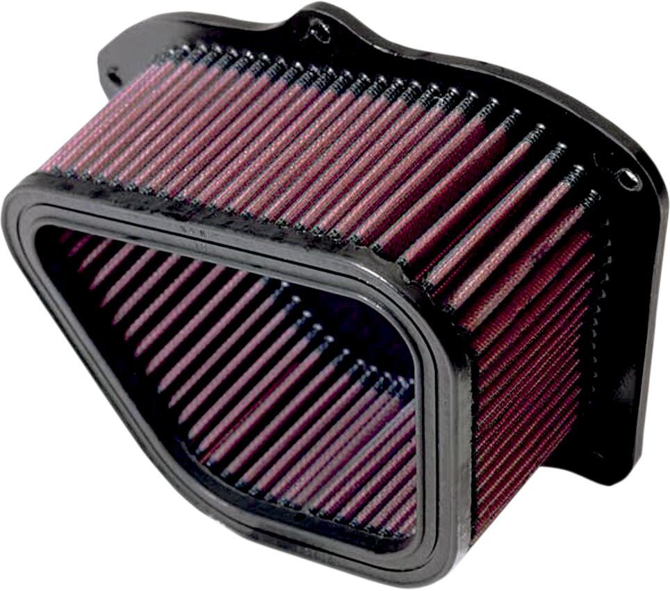 K&N High Flow Air Filter For Suzuki GSX1300R 1999-2007 - Black Red