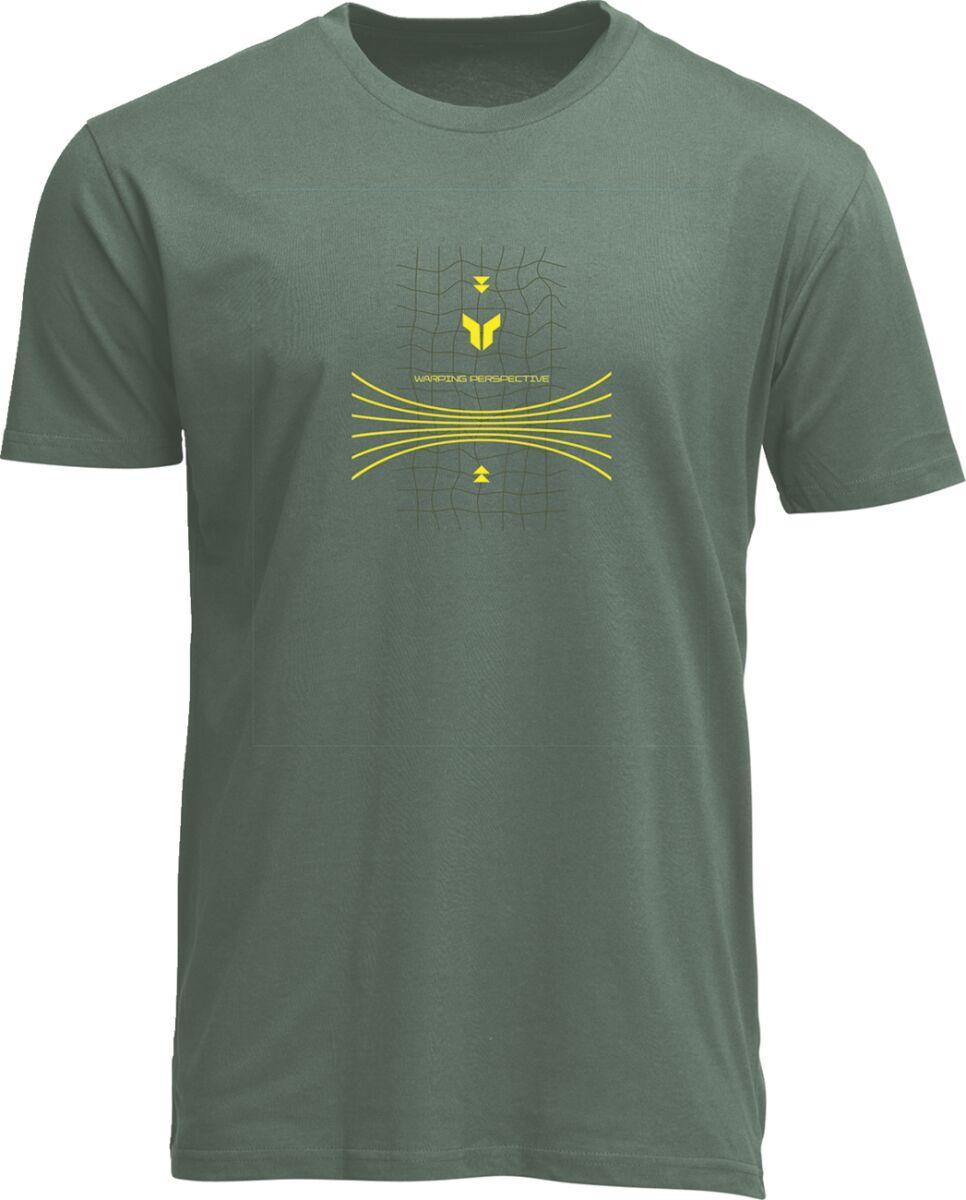 Thor Mens Adult Warp T-Shirt - Olive