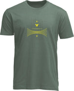 Thor Mens Adult Warp T-Shirt - Olive