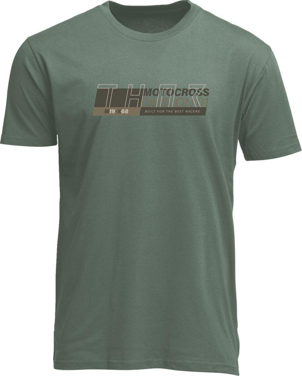 Thor Mens Adult Converge T-Shirt - Olive