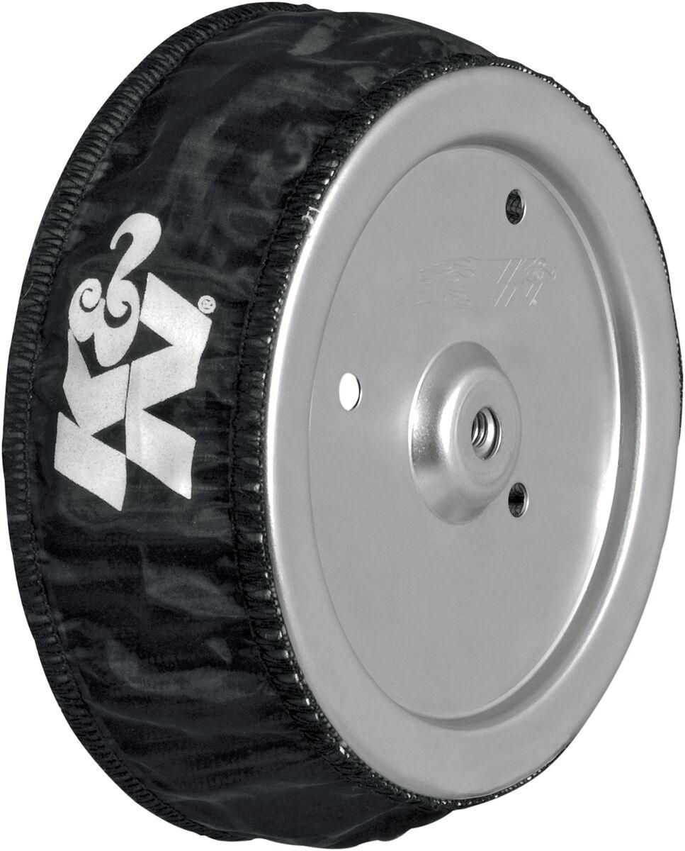 K&N Drycharger Air Filter Wrap For Harley Davidson FLD 1690 2012-2013 - Black White