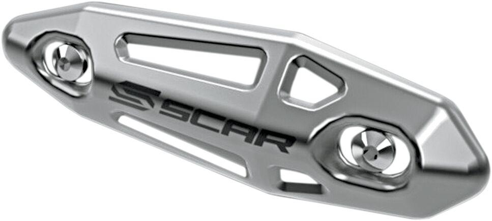 Scar 4 Stroke Exhaust Heat Protector - Silver